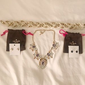 Kate Spade Earrings and costume jewelry